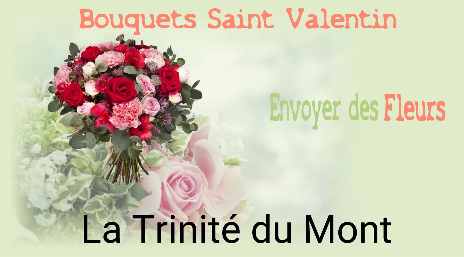 Roses de Saint-Valentin livrées à La Trinité-du-Mont
